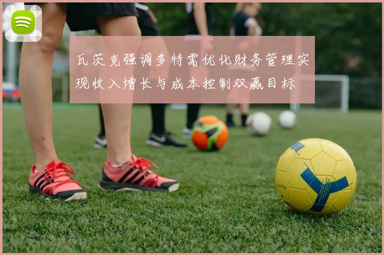 瓦茨克强调多特需优化财务管理实现收入增长与成本控制双赢目标